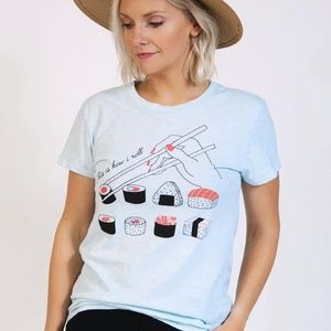 How I Roll Sushi Graphic Tee